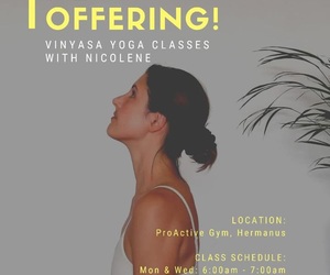 NEW Offering! Vinyasa Yoga Classes with Nicolene