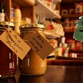 Hand-made, home-made and delicious...typically deli in other words. Dal-Italia, creating a shopping and dining experience in Hermanus at the red house on Aberdeen - Dal-Italia Delicatessen - Xplorio™ Hermanus