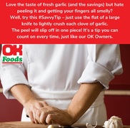 Fresh Garlic Savvy Tip