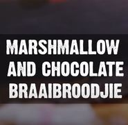 Marshmallow and Chocolate Braaibroodjies