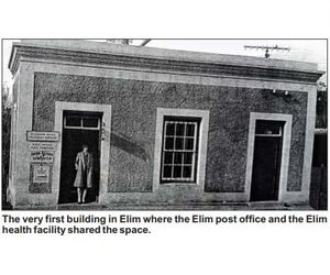 Mediese dienste op Elim van 1863 - 2021