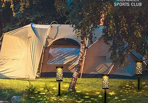 Camping Tip: Bring Solar Stake Lights