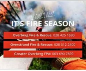 2021/2022 Brandseisoen