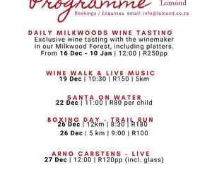 December 2021 Programme