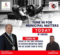 Tune in for a repeat of Municipal matters on Radio Overberg