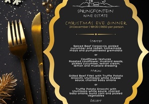 24 December 2021: Chrismas Eve Dinner