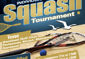 Gansbaai Individual Doubles Squash Tournament Online Marketing