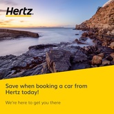 Save when booking a car from Hertz today! - Hertz Rent a Car - Xplorio™ Hermanus