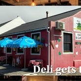 The Deli gets the blues, and a shady spot to enjoy a Malfi from Amalfi. Dal-Italia, creating a unique shopping and dining experience in Hermanus - Dal-Italia Delicatessen - Xplorio™ Hermanus