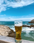 Enjoy a refreshing drink and admire beautiful views