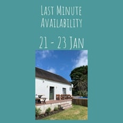 Last-Minute Availability: 21 - 23 January 2022