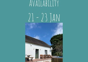 Last-Minute Availability: 21 - 23 January 2022
