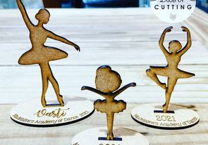 Trophies for Madelaine's Academy of Dance in Kleinmond
