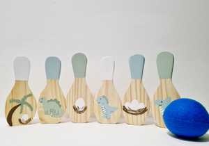 NEW: Flat Bowling Set + Linen Ball