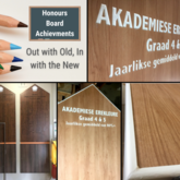 Laerskool Gansbaai Honour Boards - M + S Designs - Xplorio™ Gansbaai