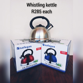 Whistling Kettles - Metallic Colours - Gas Flame - Xplorio™ Caledon