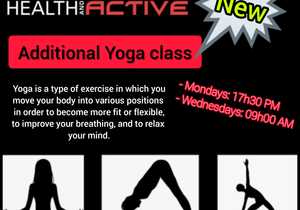 NEW: Additional Yoga Classes