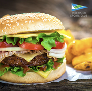 Burgers at Theewater Sports Club