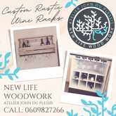 Rustic pallet wine rack and bar cabinet - New Life Woodwork - Xplorio™ Gansbaai