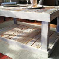 Beach Chic Pallet Coffee Table - New Life Woodwork - Xplorio™ Gansbaai