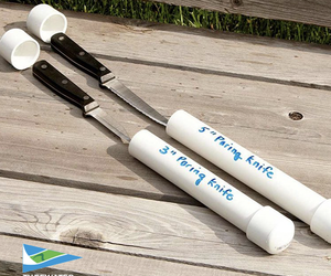 Easy PVC Knife Holders