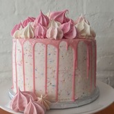 Moist Carrot Cake with Pink Dripping - Sugarberry Bakery - Xplorio™ Gansbaai