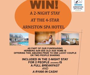 WIN a 2-Night Stay at 4-Star Arniston Spa Hotel!