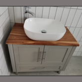 Kiaat Bathroom Cabinet - M + S Designs - Xplorio™ Gansbaai