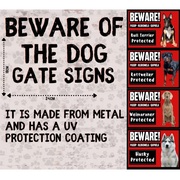 Beware of Dog Gate Signs: R120