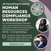 Human Resources Compliance Workshop for Small Business Owners
