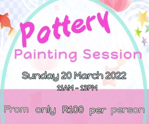 20 and 21 March 2022: Pottery Painting Session