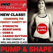 Pump and Shape Class with Debbie-Lee Starting 6 April 2022!