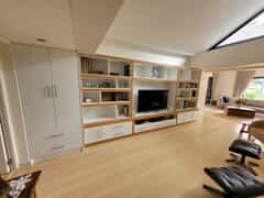 New Bookshelf and TV Unit