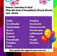 16 April 2022: NG Kerk Pearly Beach Basaar