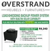 NEW: Load-Shedding Backup Power Systems