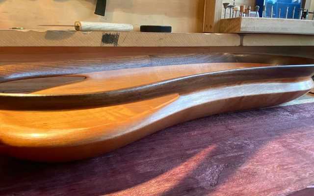 Maple and Black Wallnut Bowl - Spalted Find Woodcraft - Xplorio™ Gansbaai 