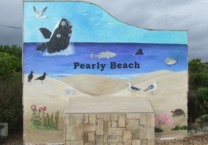 Facelift for Pearly Beach Entrance Wall