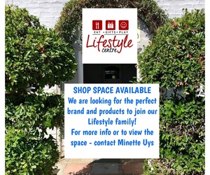 Shop Space Available from 1 May 2022 at Lifestyle!