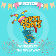 Winners of the April Fool's Giveaway