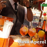 The day Aperol came to town. To Casa Aperol di Hermanus, of-course! Spritz for Mum on Sunday? - Fabio's Ristorante - Xplorio™ Hermanus