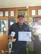Employee of the Month Rico Herman