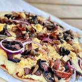 Breakfast Pizza - Kelkiewyn Tasting Room - Xplorio™ Villiersdorp
