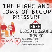 17 May 2022: Free Blood Pressure Checks