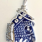 Pottery Shard Pendant - Desiderata Handmade Jewelry - Xplorio™ Napier