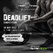 30 May 2022: Deadlift Competition