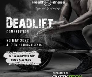 30 May 2022: Deadlift Competition
