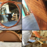 Blackwood round beveled edge mirror - M + S Designs - Xplorio™ Gansbaai
