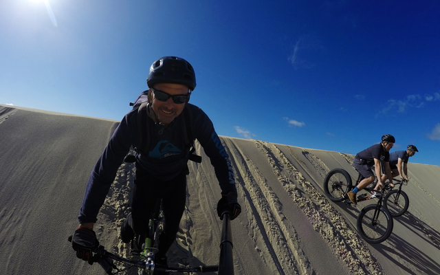 Enjoy the steep Dunes or take a leisurely ride around the Dunes taking in the incredible landscape
