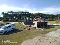Gamco Helps Get Skateboard Ramp Set Up In Gansbaai!