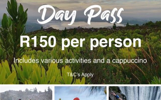 Day Pass - Trail's End - Xplorio™  Grabouw